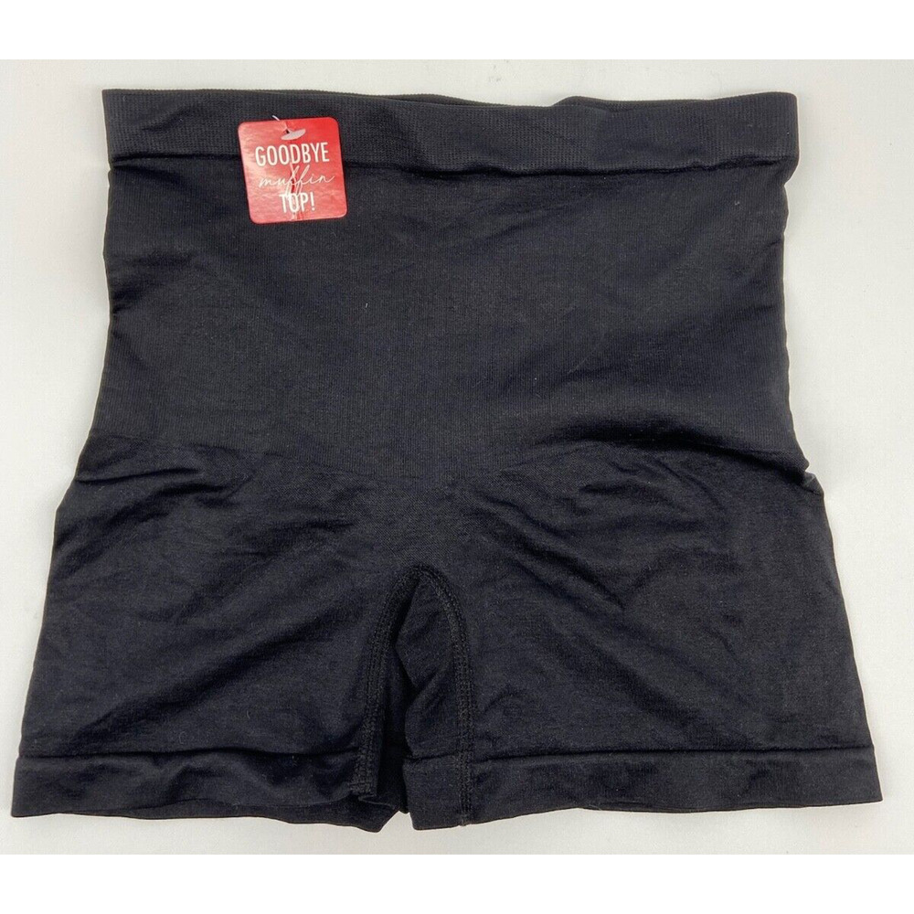 NWT Skinnygirl Shapewear Women's Sz S Black Smoother‎ Shaper Stretch Elastic